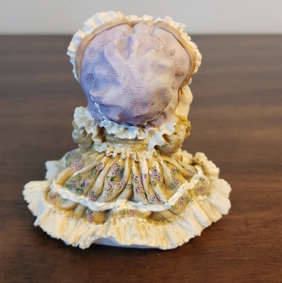 Set of Hand Painted Vintage Victorian Style Small Child Figurines.  4" Tall - Picture 4 of 12